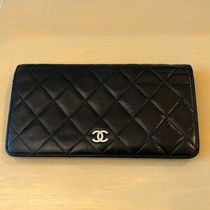 Chanel Long Lambskin Wallet